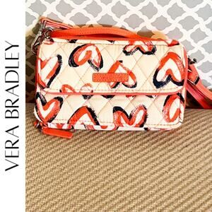 VERA BRADLEY Iced Hearts 3 in 1 Crossbody Bag, NWOT!